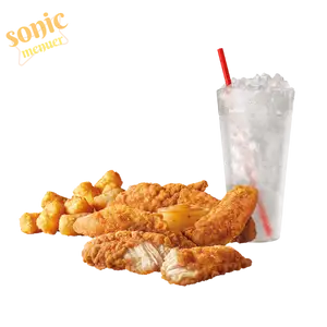 3 Piece Crispy Tenders Combo Sonic