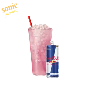 Dragon Fruit Recharger with Red Bull Sonic