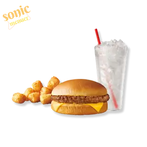 Plain Cheeseburger Combo