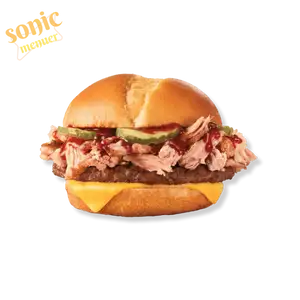 Pulled Pork BBQ Sandwich Sonic