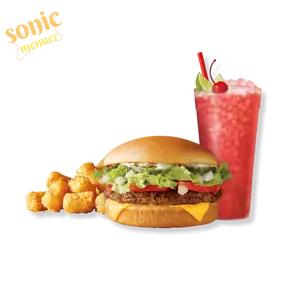 SONIC Cheeseburger Combo