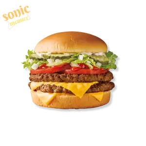 SuperSONIC Double Cheeseburger