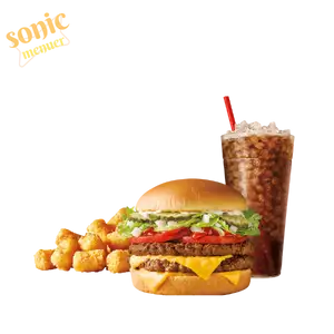 SuperSONIC Double Cheeseburger Combo