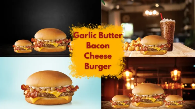 The Sonic Garlic Butter Bacon Cheeseburger: A Symphony of Garlic Butter Bacon Burger