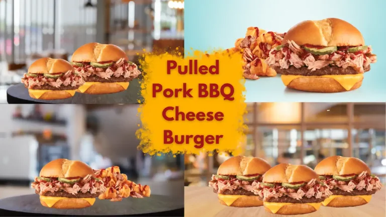 The Pulled Pork BBQ Cheeseburger: Sonic’s BBQ Pulled Pork Burger Heaven