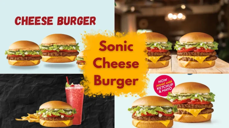 Sonic Drive-In Menu: A Celebration of the All-American Peanut Butter Cheeseburger