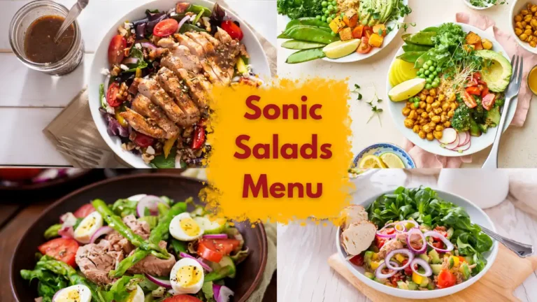 Sonic Salads: A Lighter Take on Fast Food