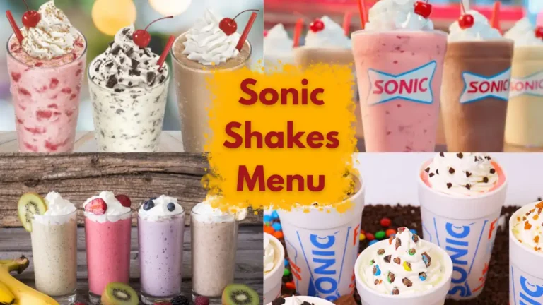 The Sonic Shake: A Symphony of Flavor on Wheels