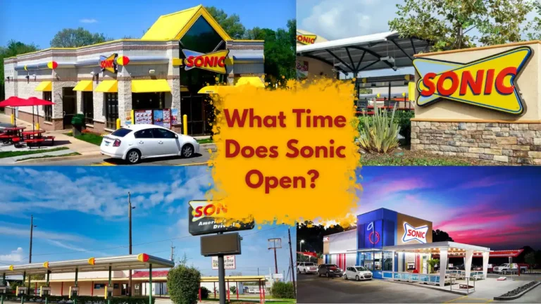 Cruisin’ for Cuisine: Unveiling Sonic’s Opening Hours